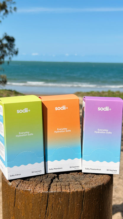 Sodii Everyday Hydration Salt Sachets